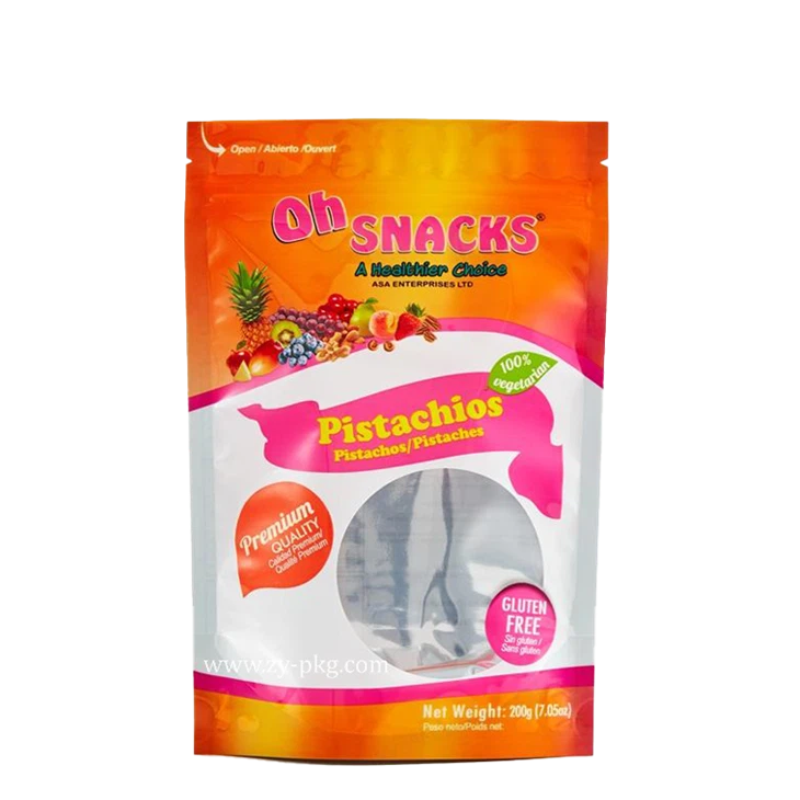 Цветные стоячие пакеты